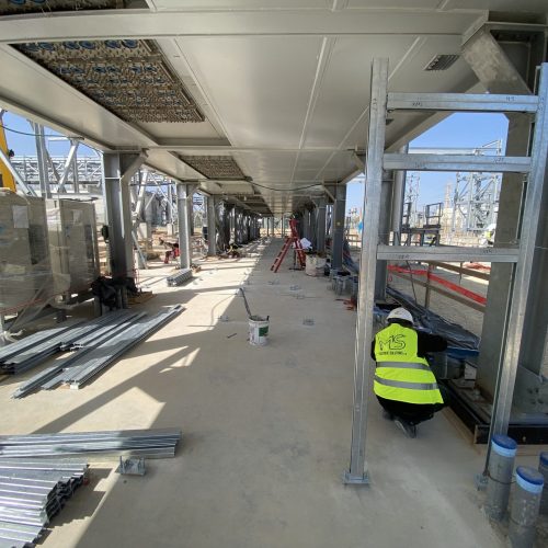 הקמת תשתיות חשמל